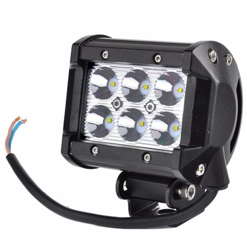 Đèn pha led trợ sáng c6 gắn xe máy - đèn trợ sáng - đèn led oto , xe máy - phụ kiện otô xe máy 206362 -
