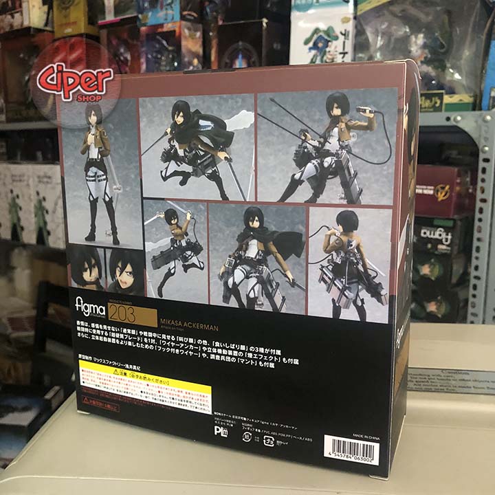 Mô hình Mikasa Ackerman 203 - Mô hình Attack on Titan - Figure Action Mikasa 203