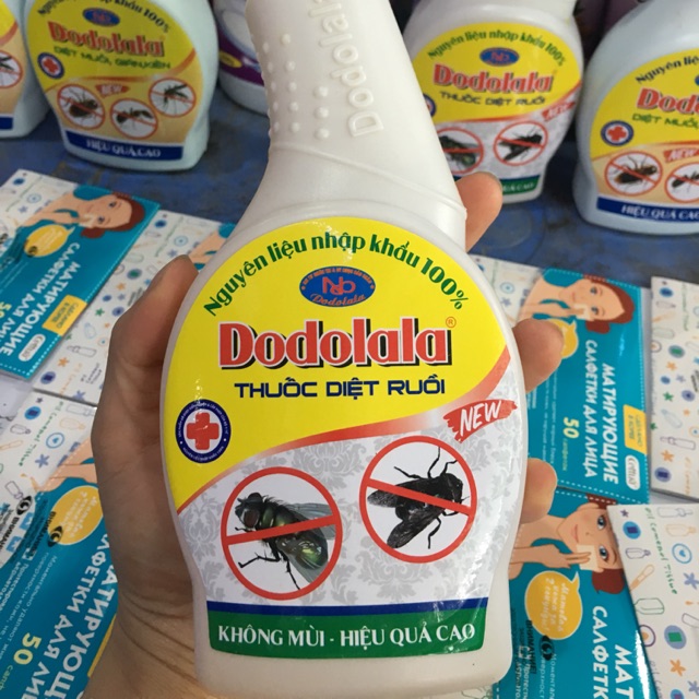 DŨNG SĨ DIỆT RUỒI -Thuố-c diệt ruồi dạng xịt tiện dụng 350ml DODOLALA (sunzin 411)