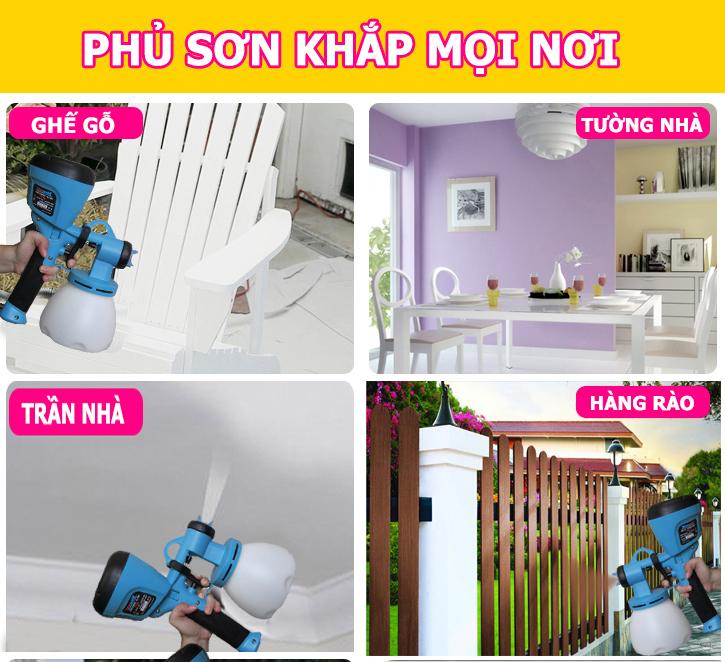 Máy phun sơn đa năng Haupon TM71