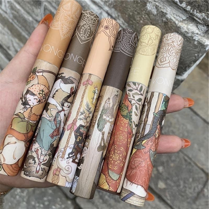 [HCM]Set Son kem  VONGEE Vỏ Xanh 5 Cây