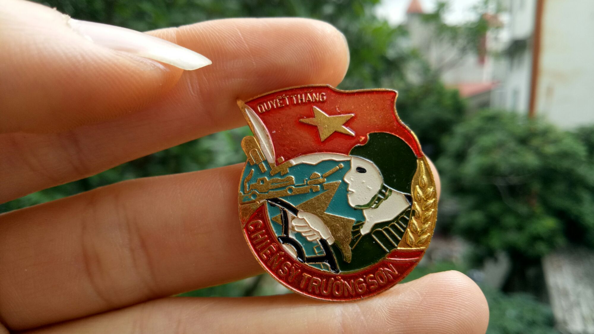Badge of Truong Son 559Th Brigade, Spring 1968, 1972, 1975, Ho Chi Minh Decorative Gift
