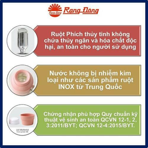 Phích Giữ Nhiệt 0.45L Rạng Đông PNRD450ML
