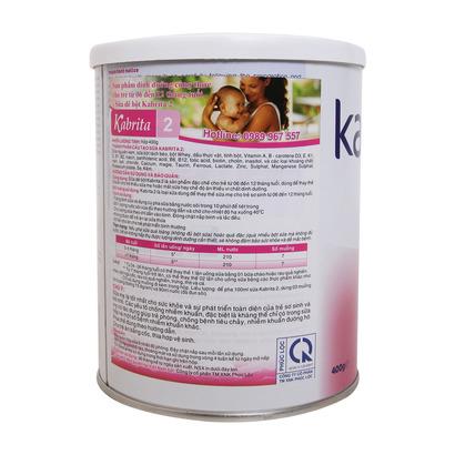 Sữa dê Kabrita Hà Lan số 2 (400g)