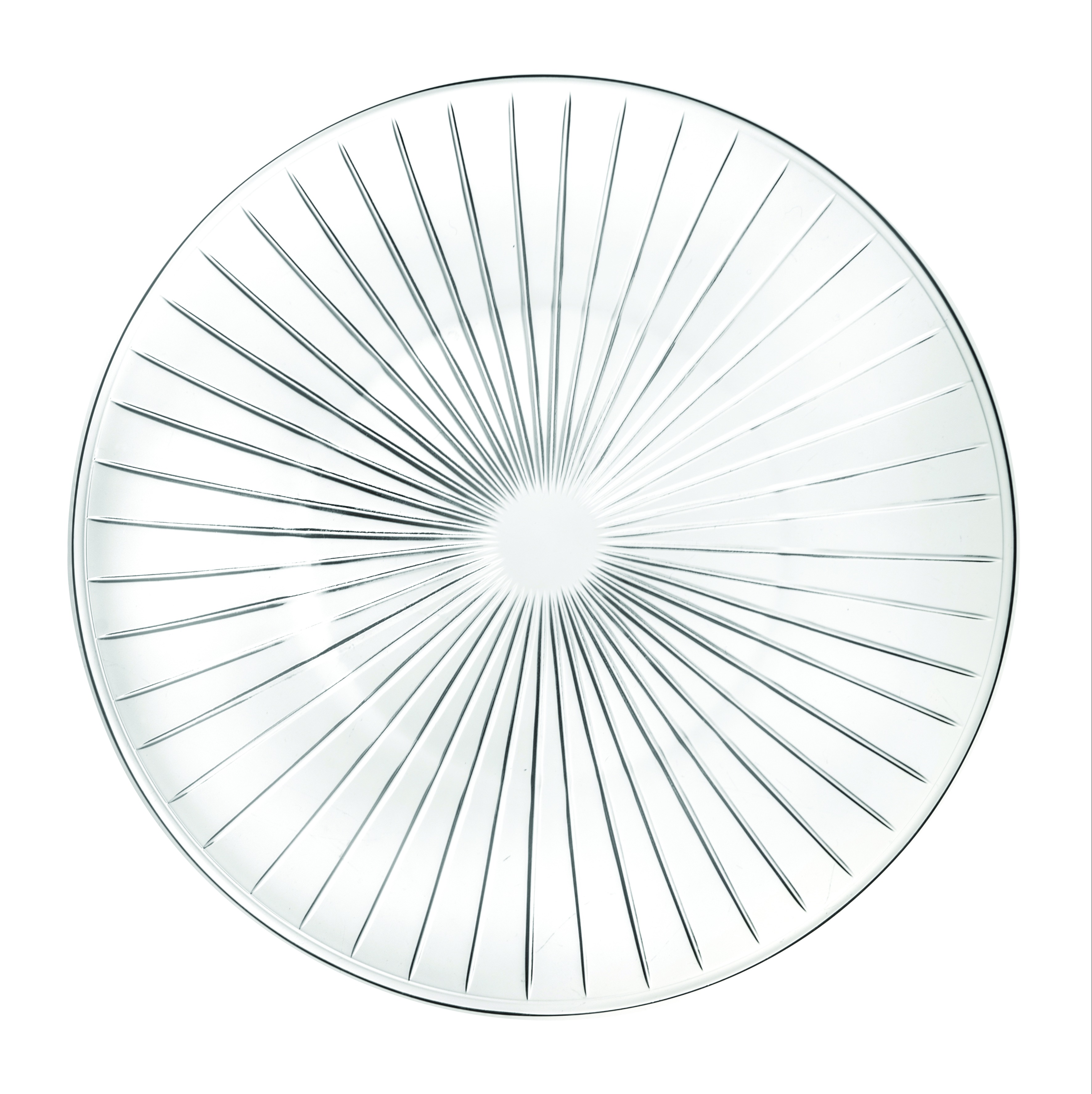 Dĩa 2 tầng pha lê Ý RCR Sunbeam 260mm
