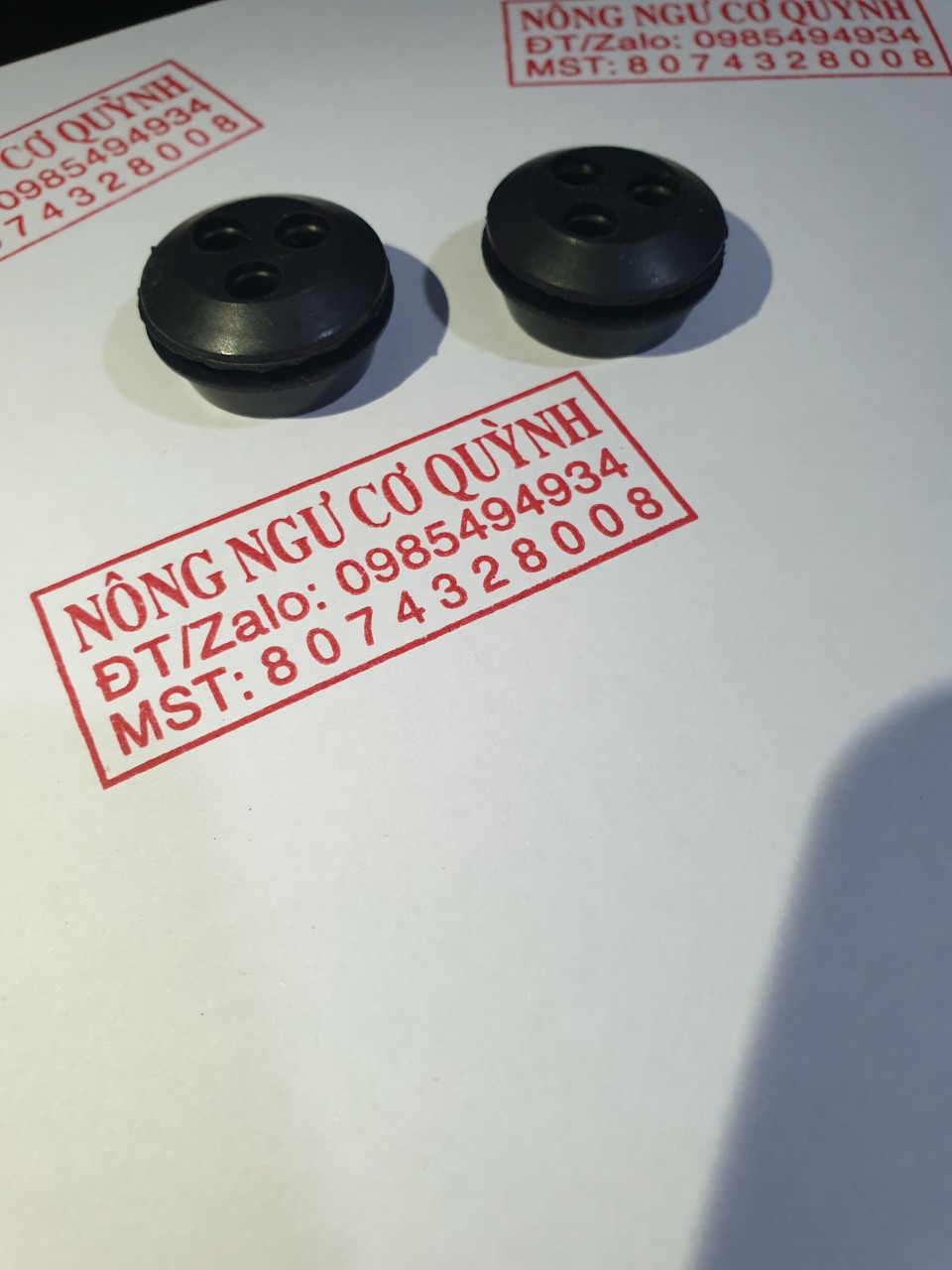 (5 CÁI) Cao su 3 lỗ dùng cho máy cắt cỏ