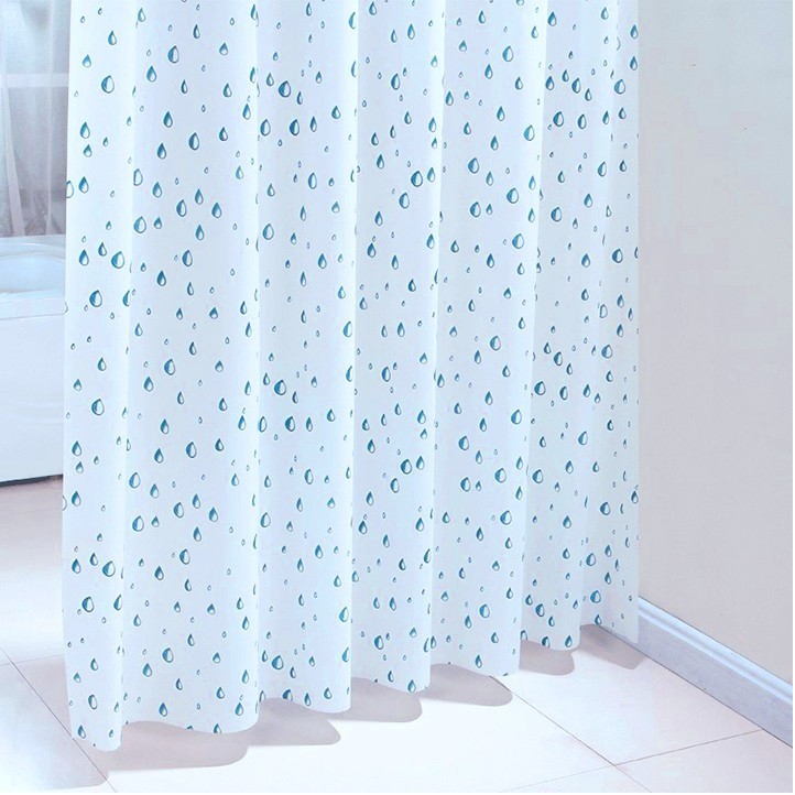 Rèm Nhà Tắm Không Thấm Nước Giá Rẻ 1.8m x 1.8m Nhiều Mẫu
