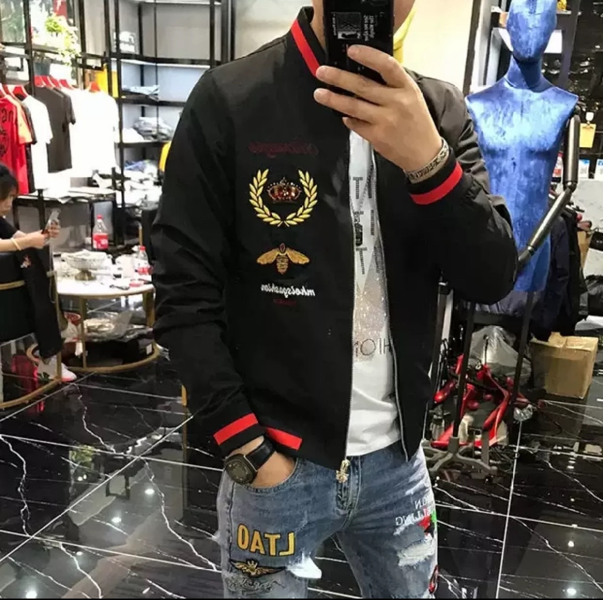 [HCM]ÁO KHOÁC DÙ NAM NỮ 2 LỚP SIÊU ĐẸP BAO NGẦU THÊU LOGO VƯƠNG MIỆN BAO CHẤT M&M-FASHION