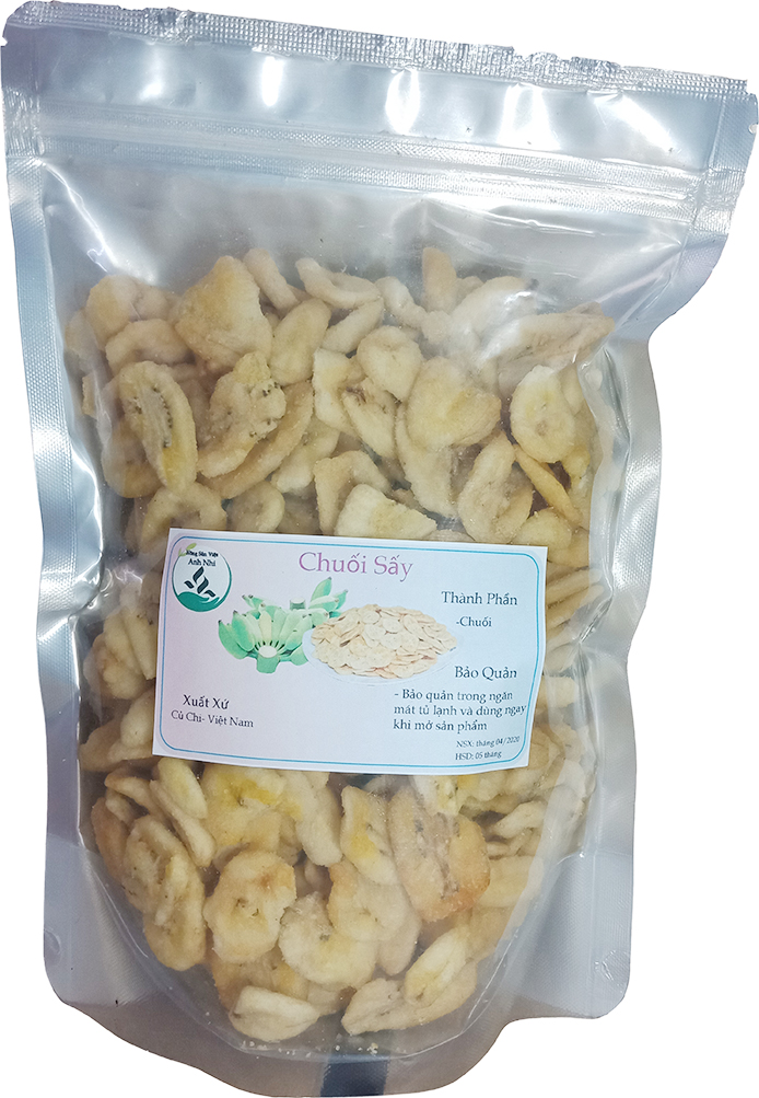 1kg Chuối sấy kh&ocirc; tự nhi&ecirc;n- H&agrave;ng B, 100% th&agrave;nh phần thi&ecirc;n nhi&ecirc;n, thơm ngọt, kh&ocirc;ng h&oacute;a chất, phẩm m&agrave;u, đảm bảo vệ sinh an to&agrave;n thực phẩm KME
