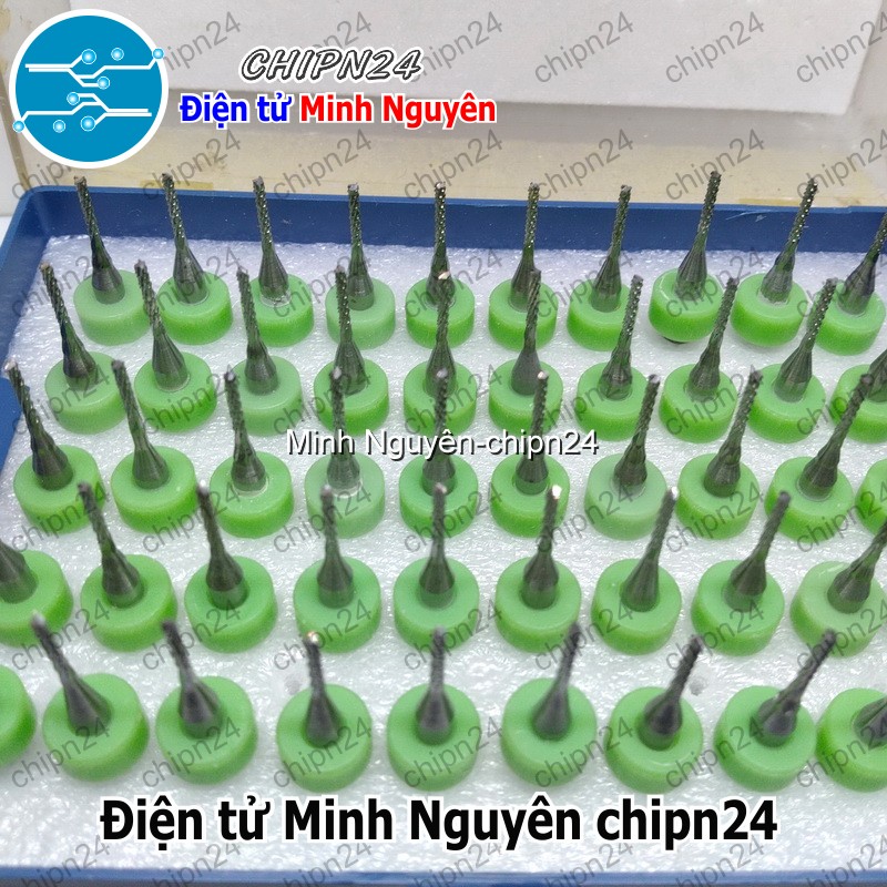 [1 cây] Mũi phay mạch in CNC 1.2mm (Mạch điện tử, PCB) - HH001152