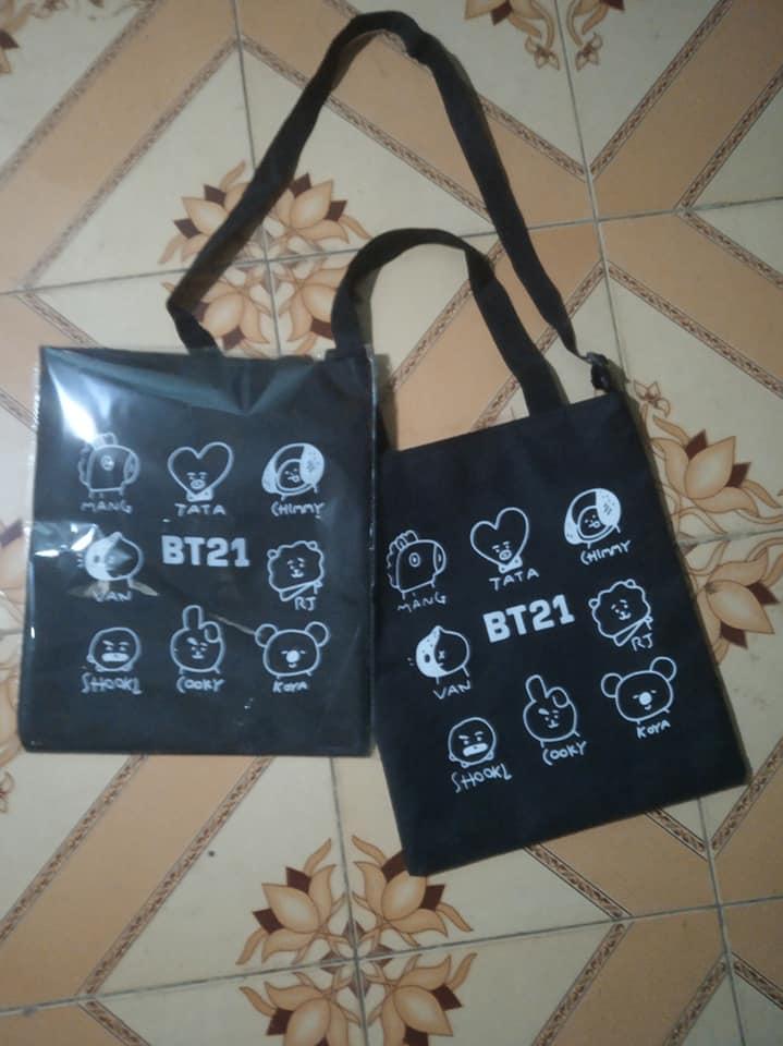 túi tote bts chữ ký