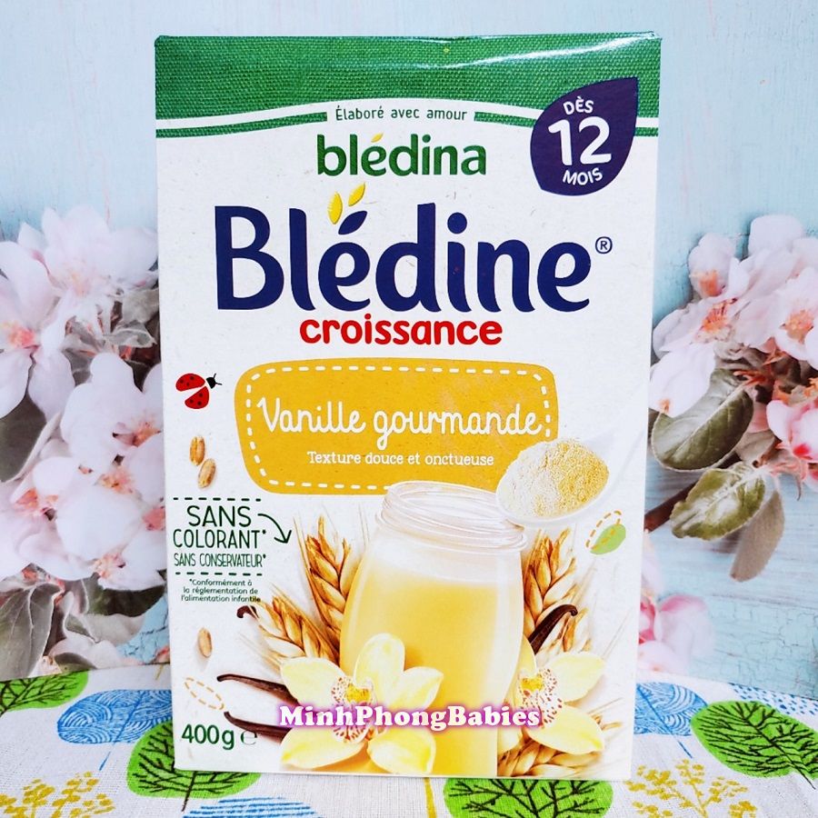 [HCM]Bột Pha Sữa Bledina 400g 12m vani Gourmand