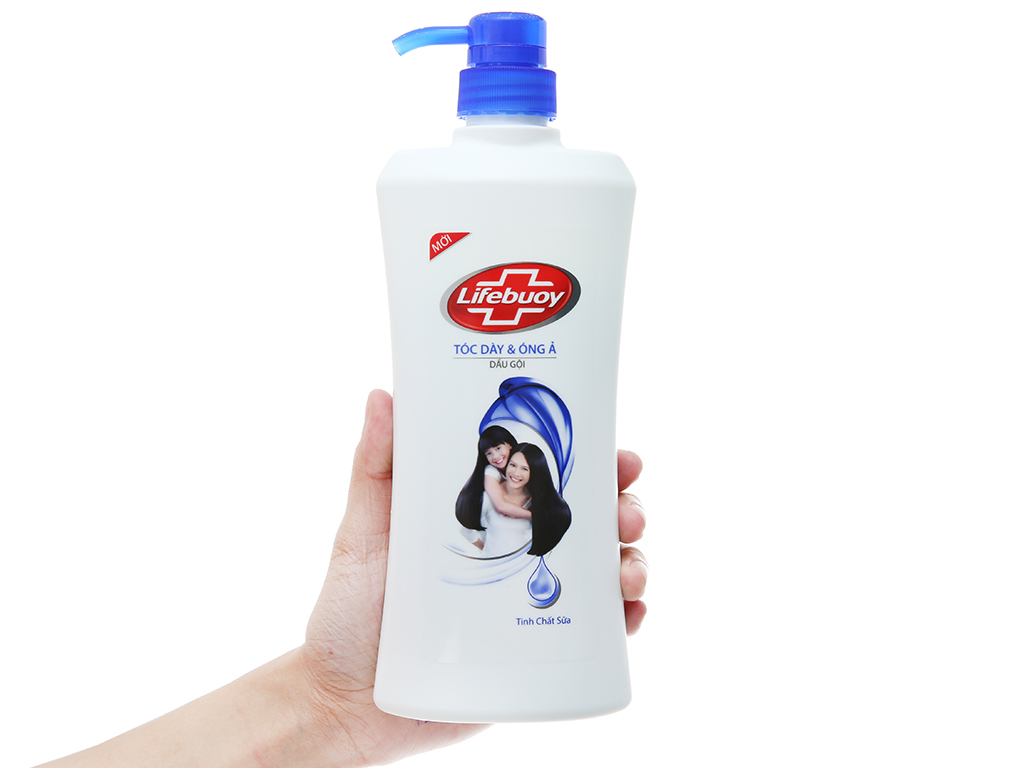 Dầu gội Lifebuoy tóc dày óng ả 621ml
