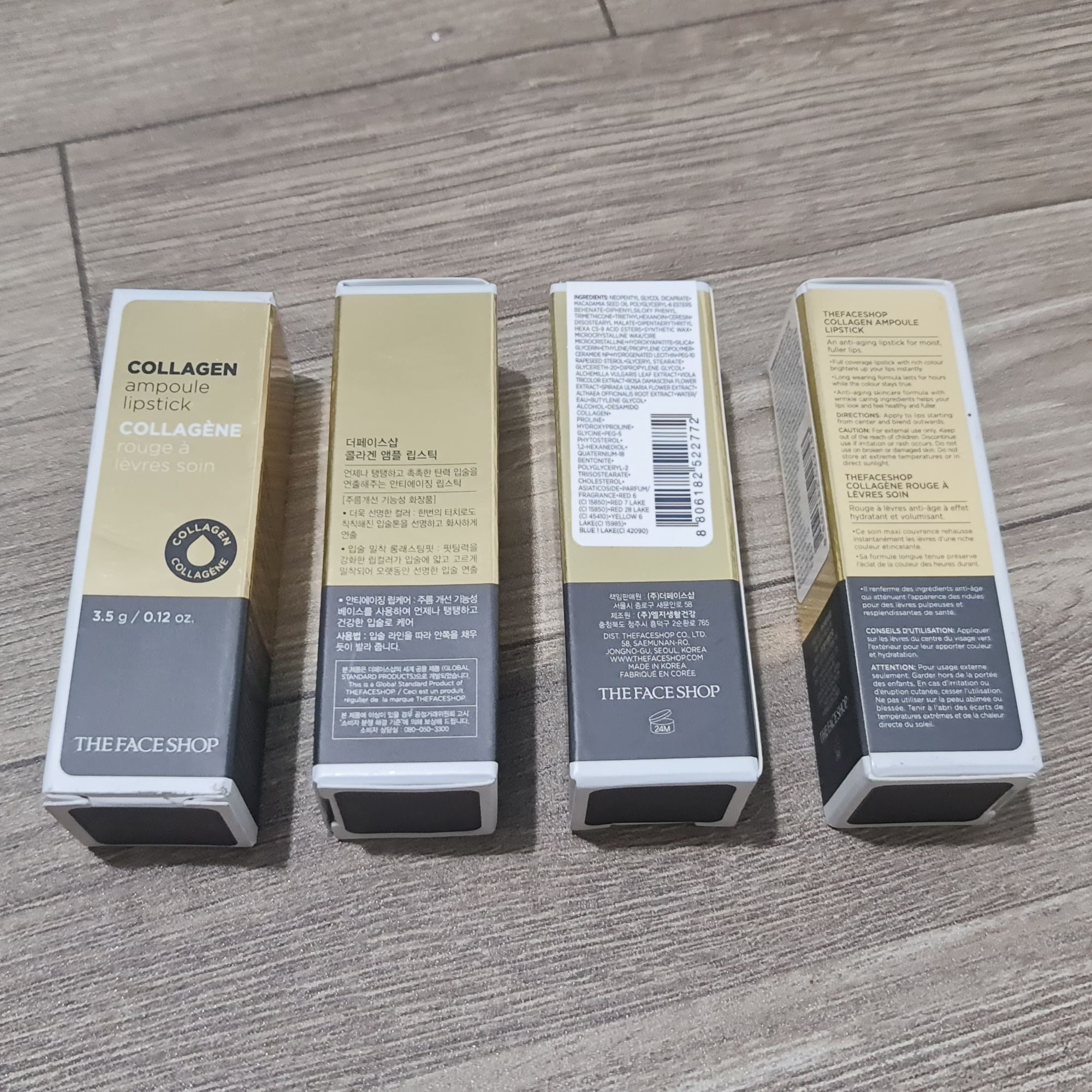 Son Thỏi Collagen  Ampoule Lipstick màu #10 Orange Blast