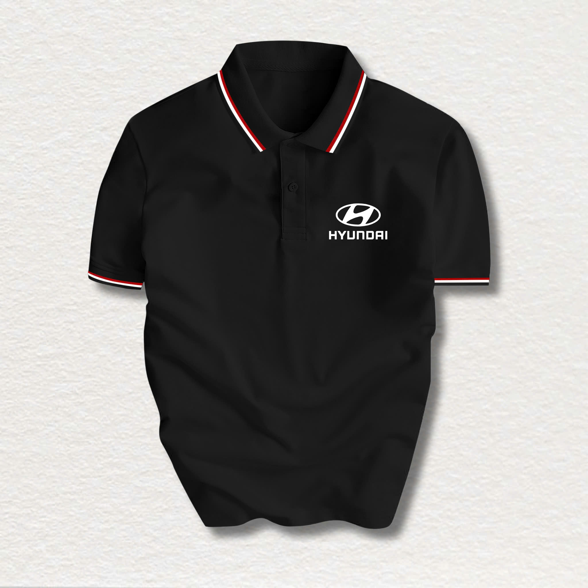Áo Polo Hyundai Cao Cấp Form nam nữ, Vải Cá Sấu Thái Không Xù Lông, Mềm Mịn, Thoáng Mát