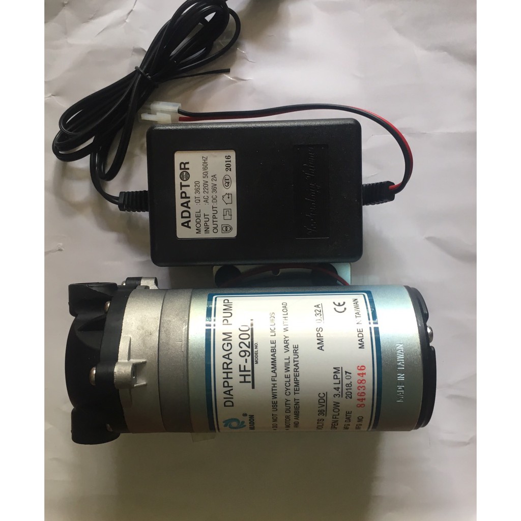 [HCM]Bộ bom headon và adapter 36v dùng cho máy lọc công suất lớn hệ thống phun sương 50-70pec