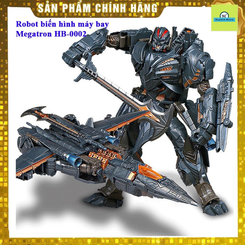 Robot biến hình phi cơ Transformer mẫu Megatron HB-6002 trong phim The Last Knight