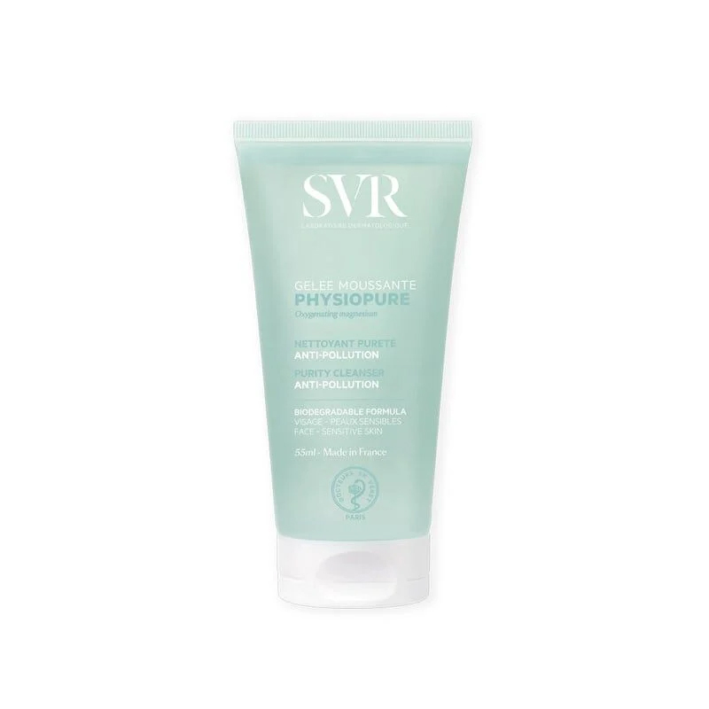 Sữa rửa mặt dạng gel dành cho da nhạy cảm svr physiopure gelée moussante