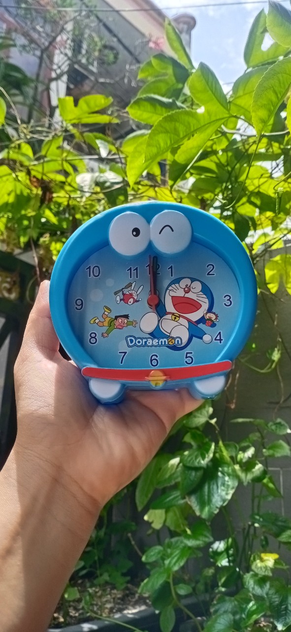 [HCM]ĐỒNG HỒ ĐỂ BÀN DOREMON CÓ BÁO THỨC