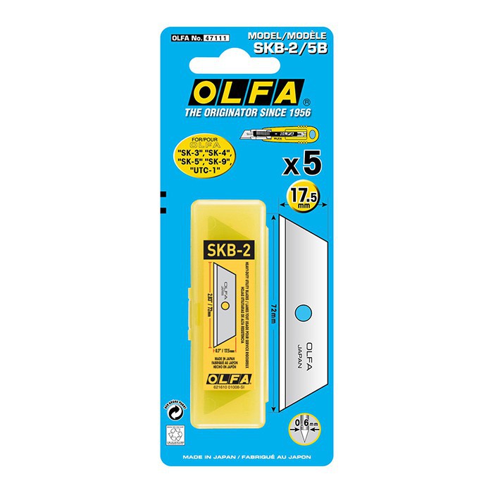 HỘP LƯỠI DAO OLFA SKB-2/5B