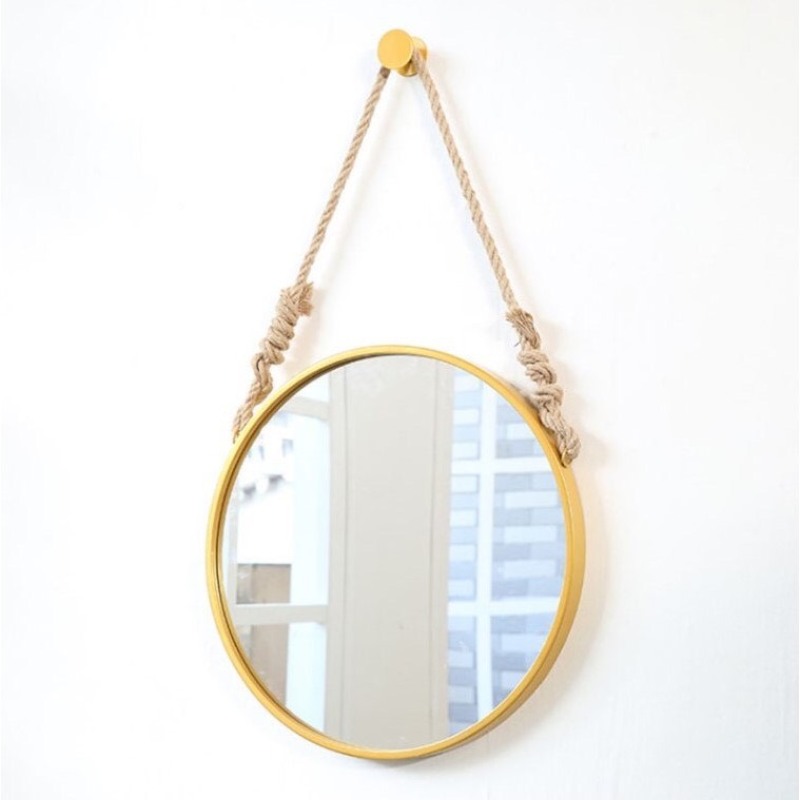 GƯƠNG TRÒN TREO TƯỜNG KHUNG GỖ HÀN QUỐC (SIZE 60) - MIRROR CIRCLE