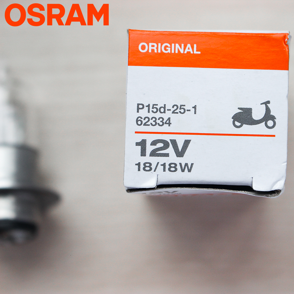 Bóng đèn Halogen OSRAM T19 (M5) Future 1, Dream, Wave alpha (18W) (62334RV) (Hỏa Tiễn)
