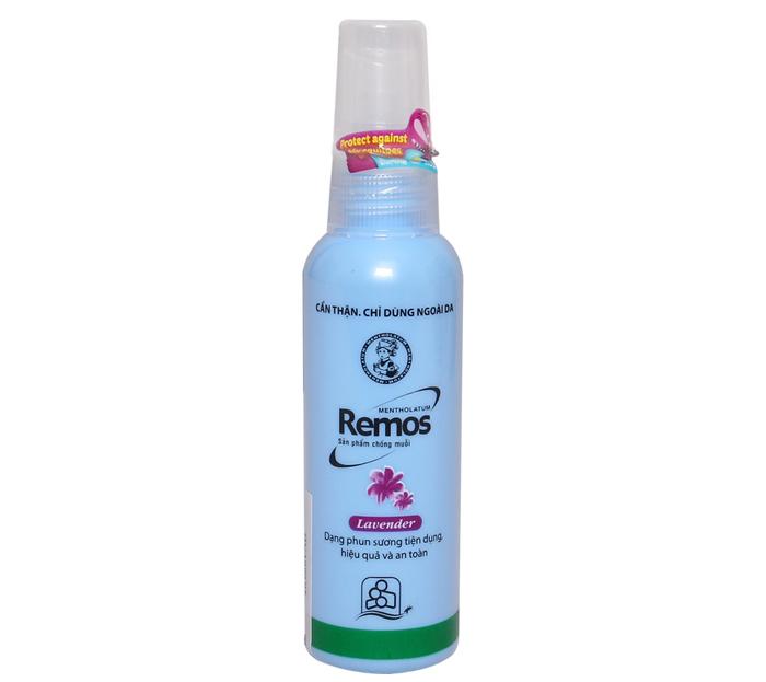 Xịt chống muỗi Remos 60 ml hương lavender