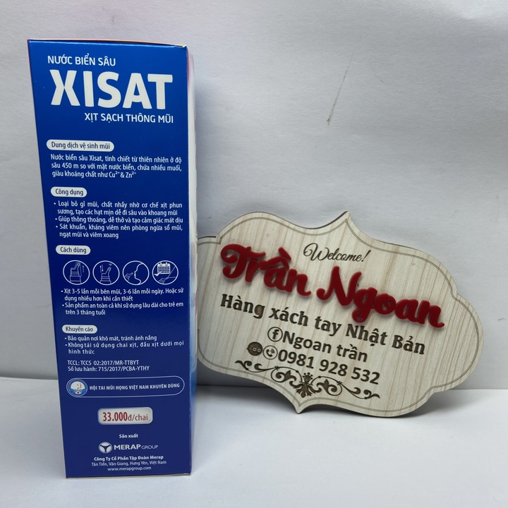 Dung Dịch Vệ Sinh Mũi Xisat - Chai 75ml