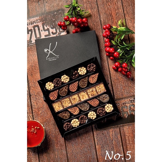 [CHOCOLATE VALENTINE] Socola Tươi Balan Karmello 30 Viên