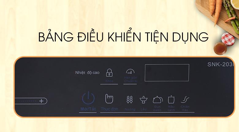 Bếp hồng ngoại đôi Sanaky SNK-203HGNW
