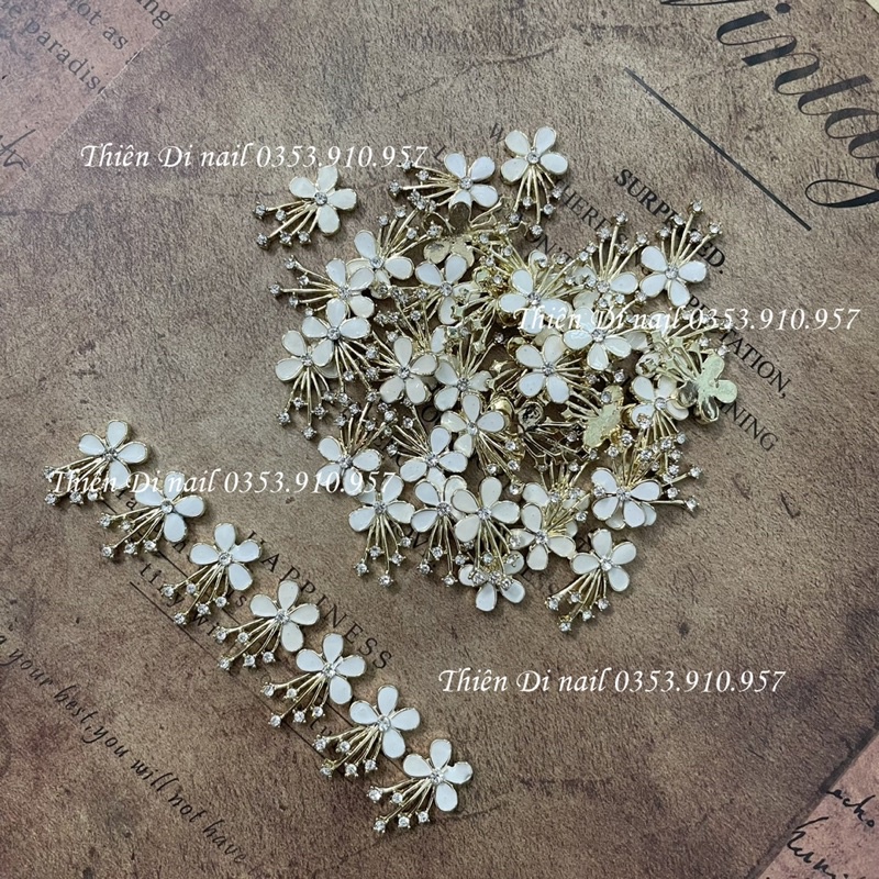 Cham đính móng tay - Nơ gắn móng xinh xắn MOON NAIL