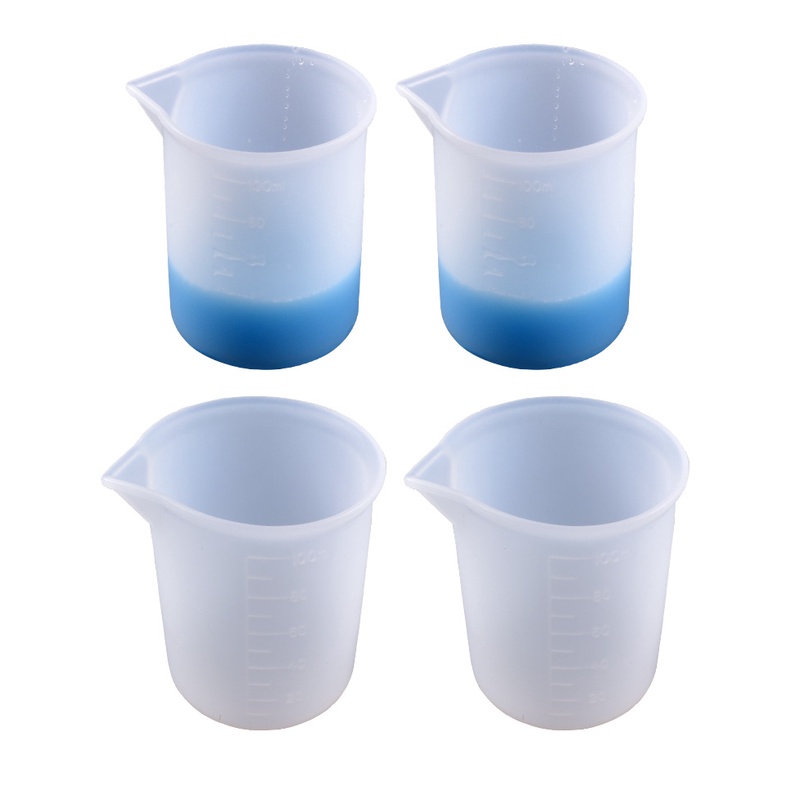 Cốc silicone pha keo Epoxy Resin, cốc silicone 100ml, 250ml