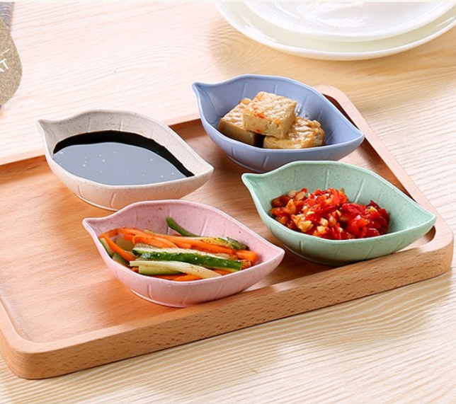 Combo 3 chén đựng gia vị hình lá lúa