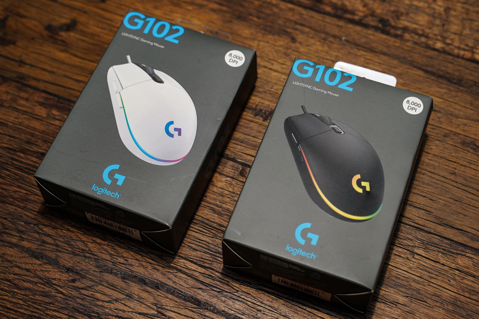 Chuột Logitech G102 Gen 2 Lightsync 8000 DPI BH 24 tháng