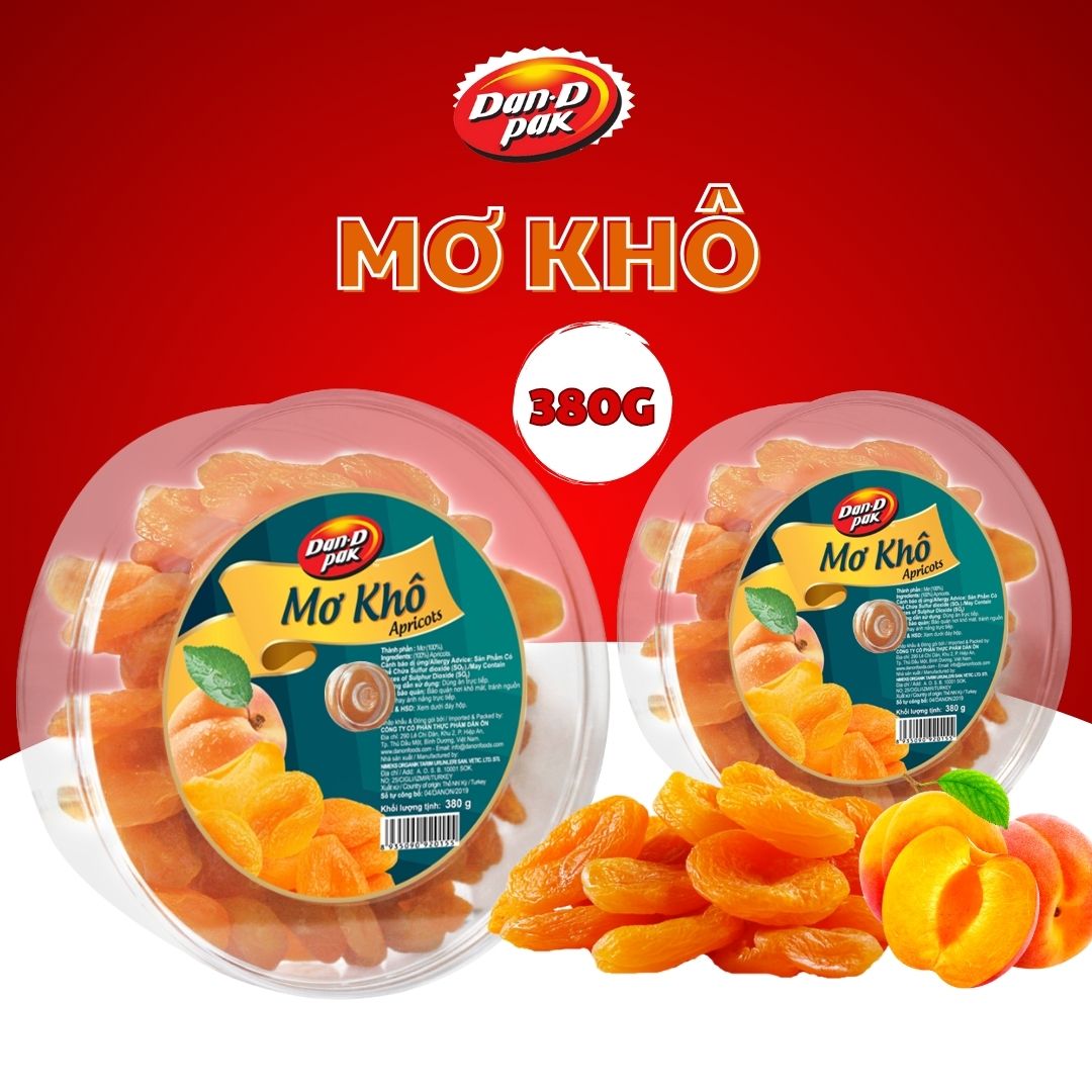 [Chính hãng] Mơ Khô 380g Dan D Pak