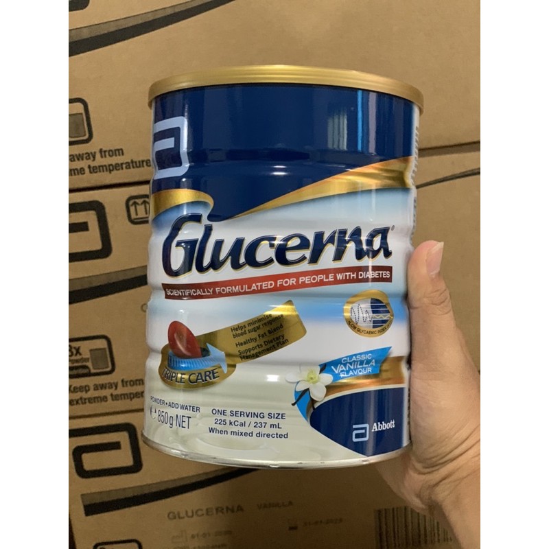 Sữa Bột Glucerna của Úc hộp 850g DATE T5/2024