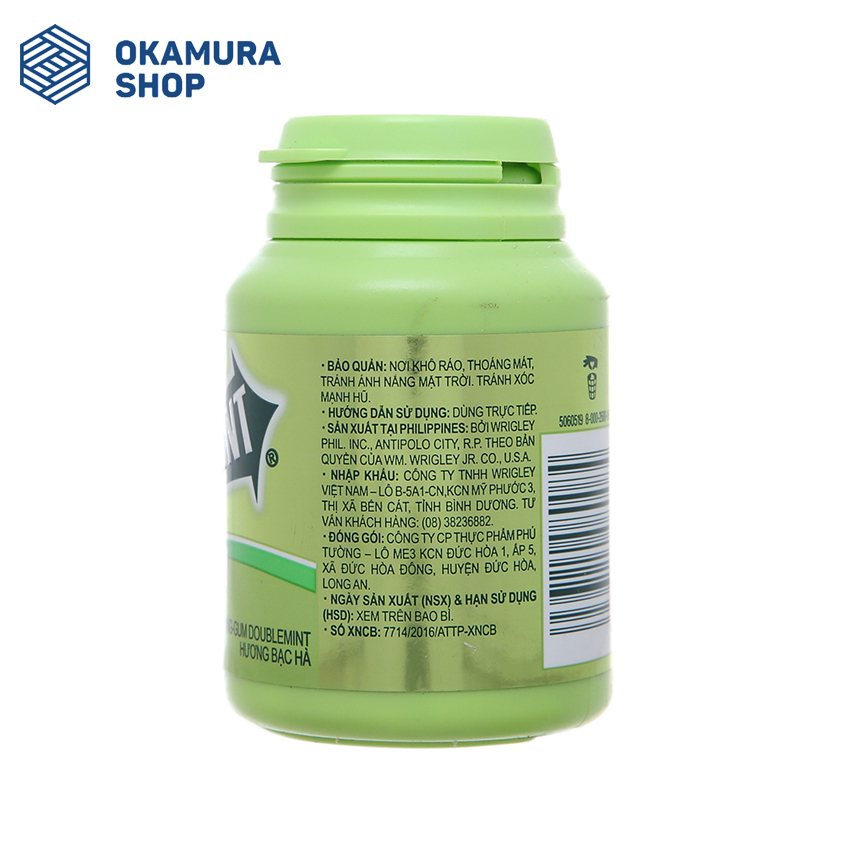 Kẹo Singum DOUBLEMINT hương Bạc hà (Hủ 40 viên)