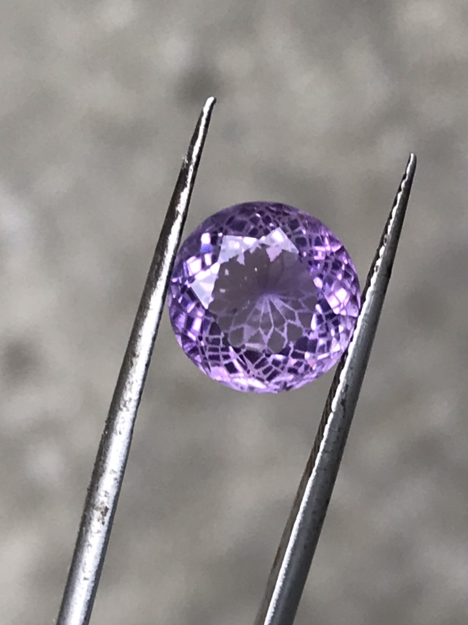 Đá amethyst (kt 9,2 mm)