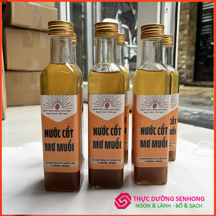 [HCM]Nước cốt mơ muối lâu năm (250ml) Nước dấm mơ 7 năm
