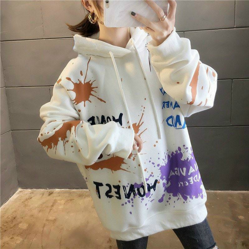 [HCM]Áo Nỉ Hoodie Phối Màu Kiểu Loang Sơn Cực Teen Mẫu Mới Bao Hot. XTTT