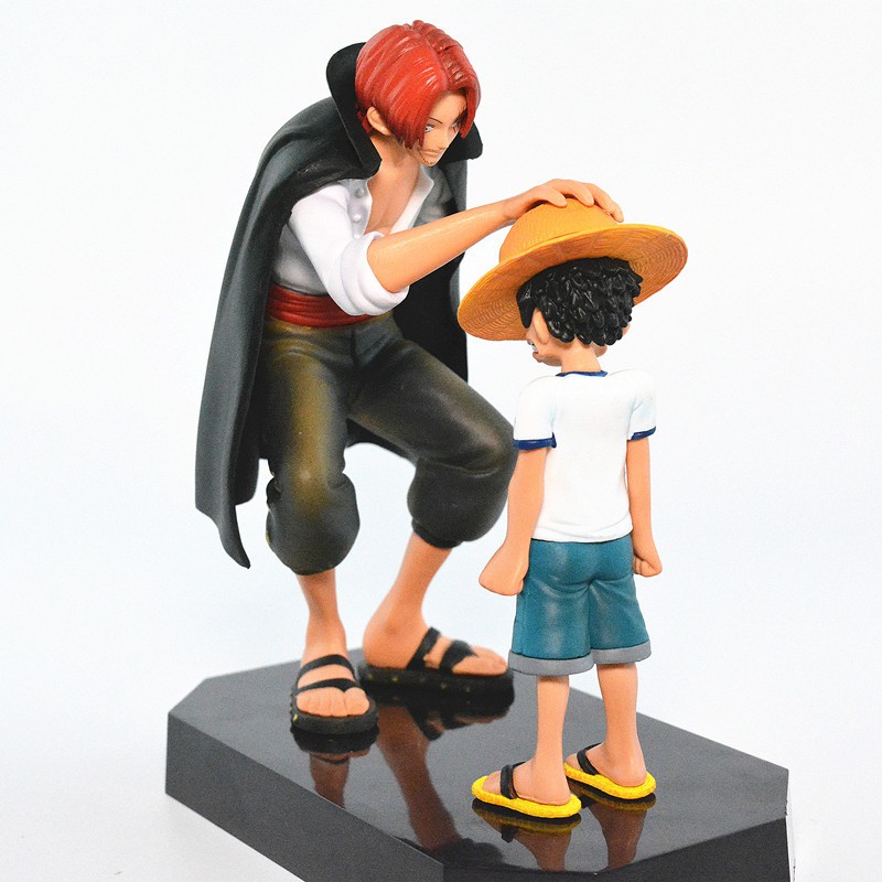 (Có sẵn - 18cm) Mô hình Luffy và Shank - Mô hình One Piece