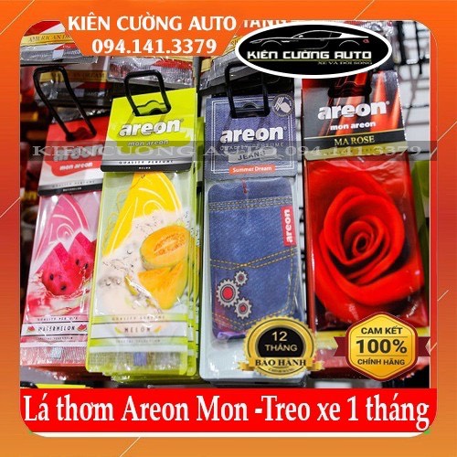 Lá Thơm Areon Mon- Treo xe 1 Tháng