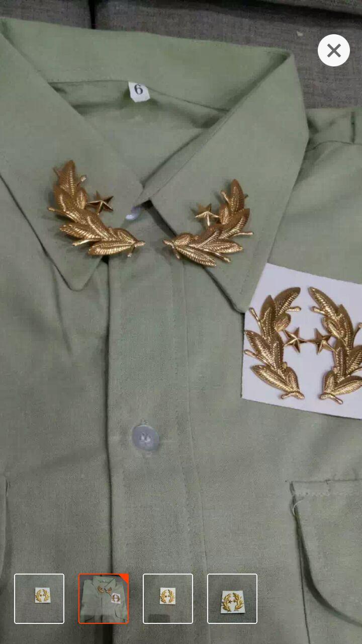 Cành tùng cài áo vest
