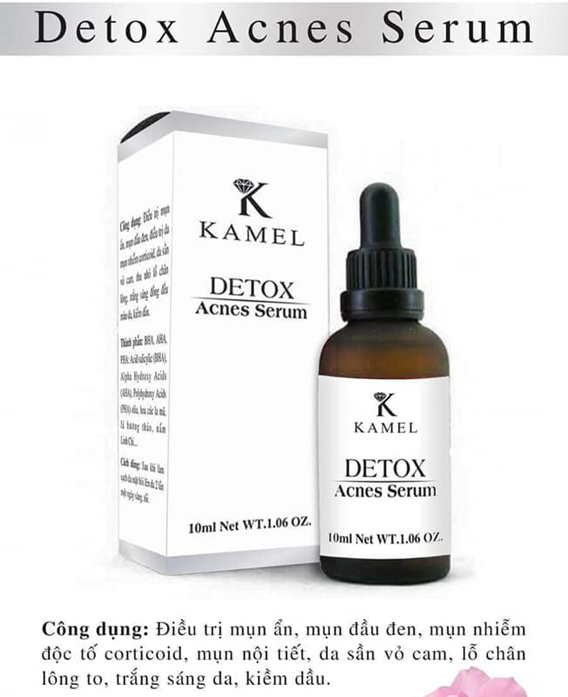 SERUM TRỊ MỤN KAMEL DETOX ACNES