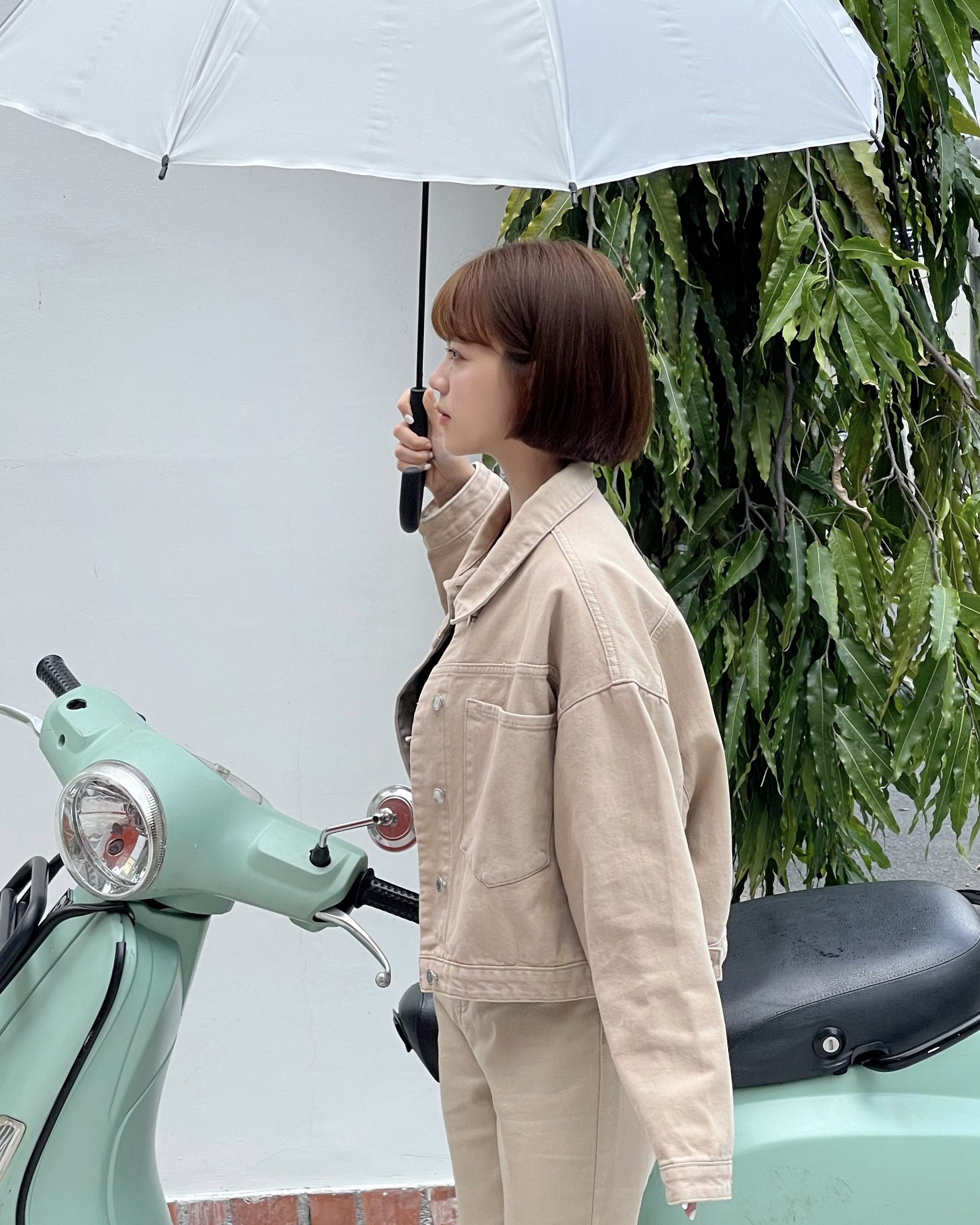 Áo khoác tay dài croptop CROPPED JACKET