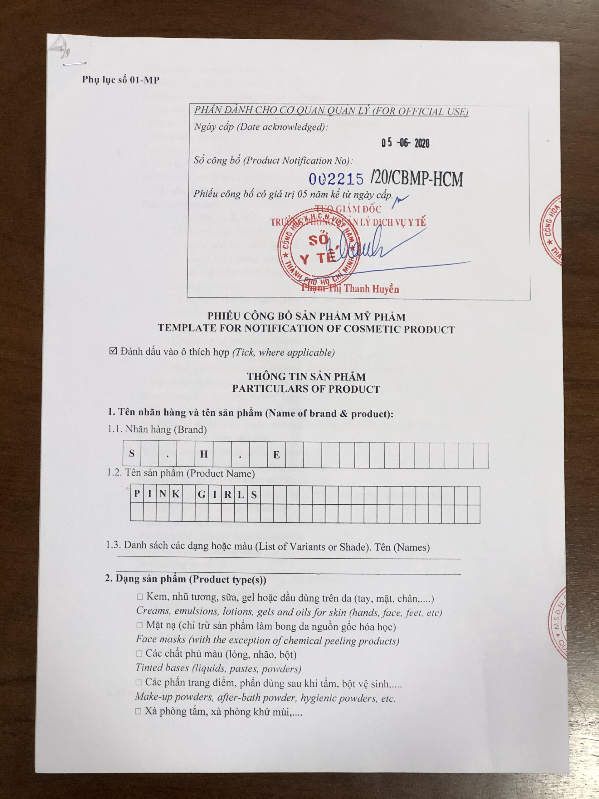[HCM]Nước Hoa Vùng Kín S.H.E