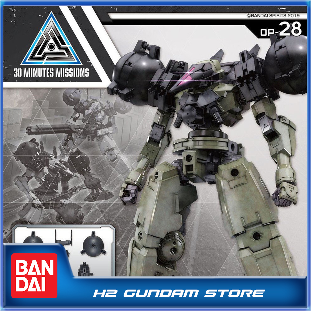 Mô hình Bandai 30MM Optional Armor for High Mobility Type [Cielnova Exclusive/Black] (30 Minutes Missions)