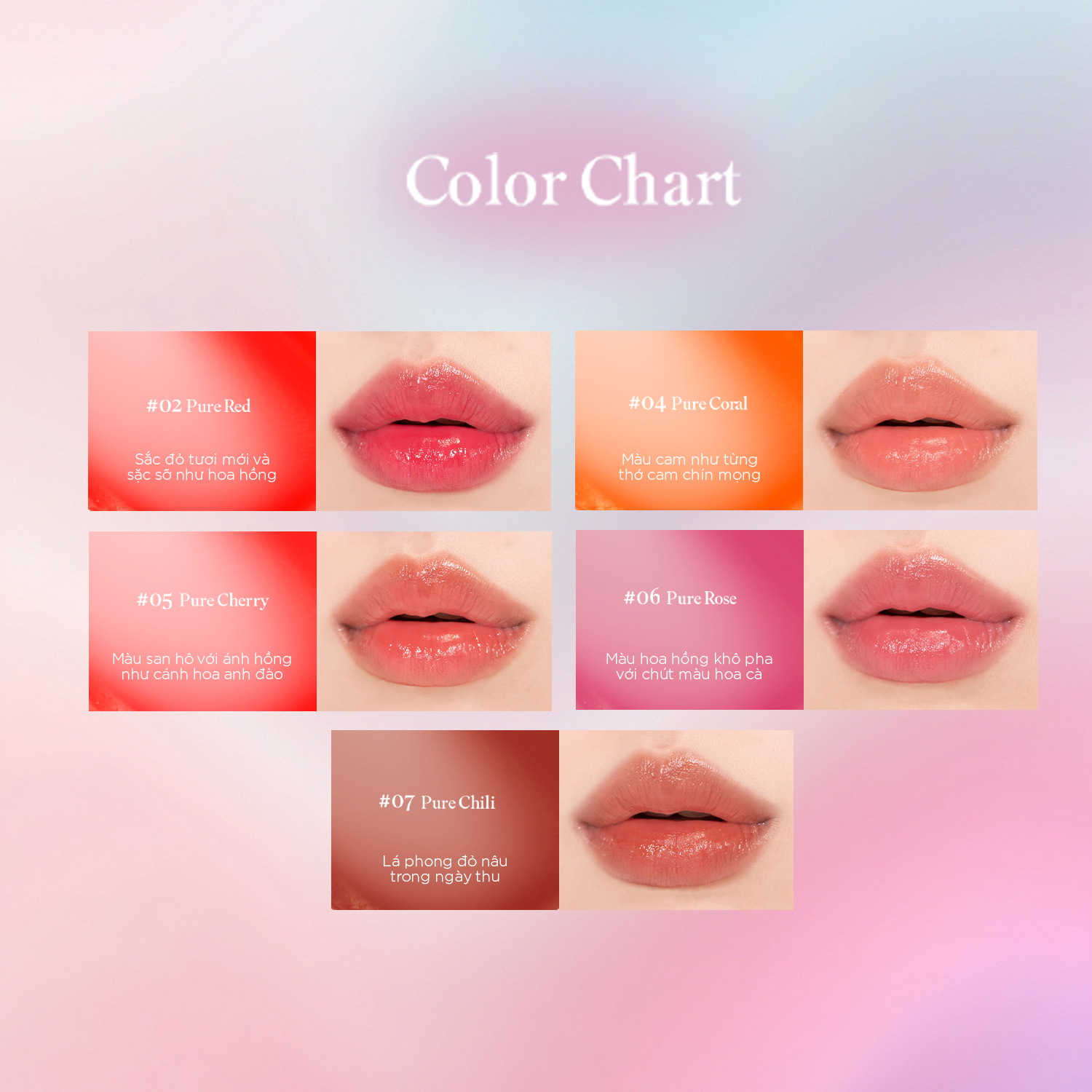 Son Dưỡng Màu BOM Dewy Lip Balm 4.5g