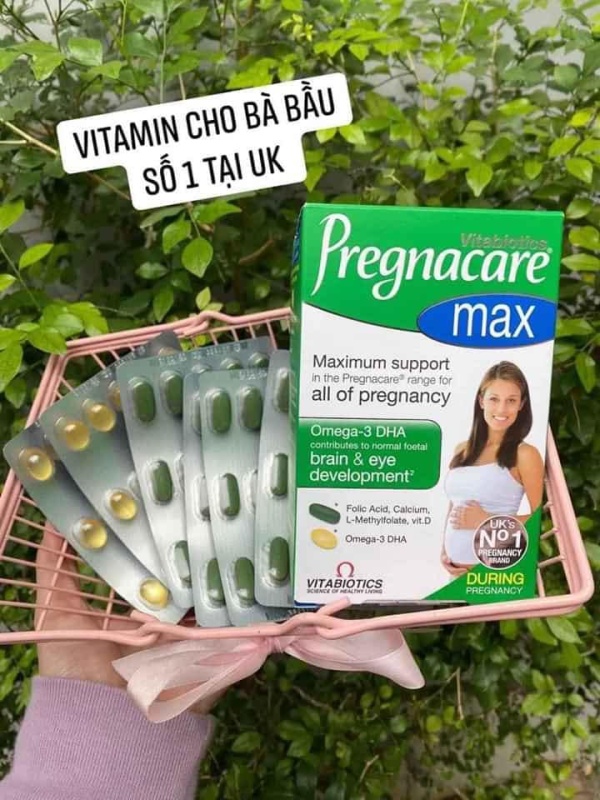 Vitamin bầu Pregnacare max 84 viên