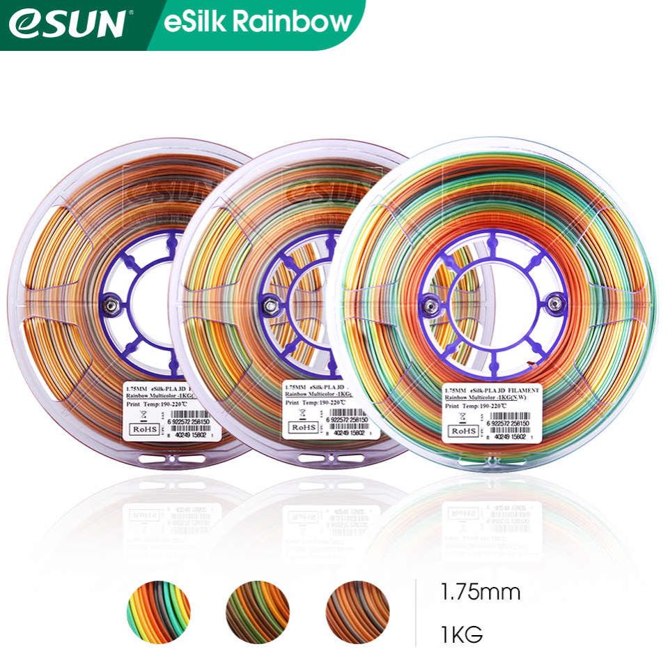[HCM]Nhựa in 3d ESUN ePLA-Silk Metal Cao Cấp không tạp chất và bọt khí 1kg/Cuộn